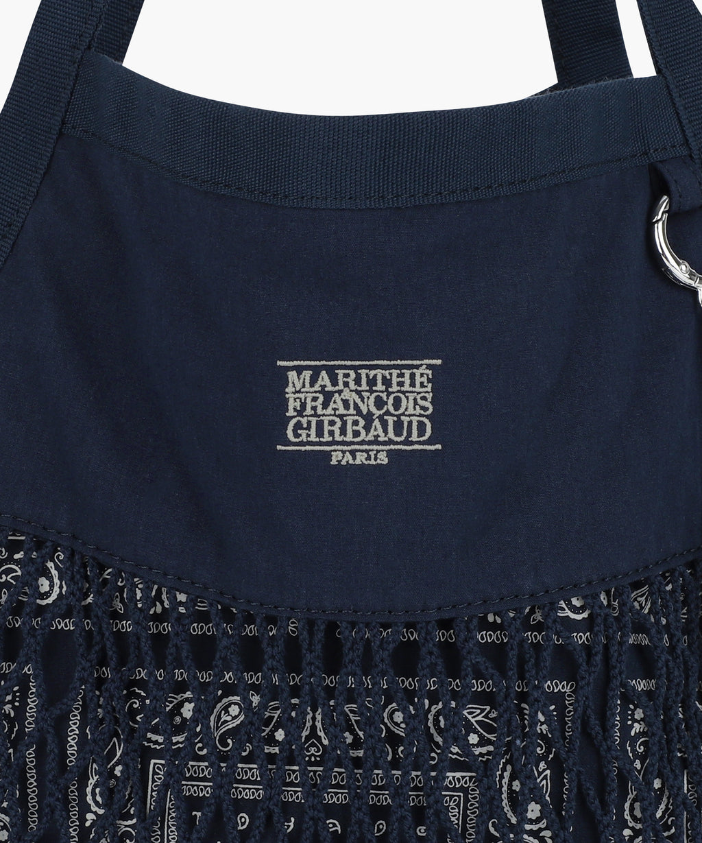 Marithe & Francois Girbaud - Bandana Net Bag (Navy) product image 3 | TRAB K-Fashion Australia