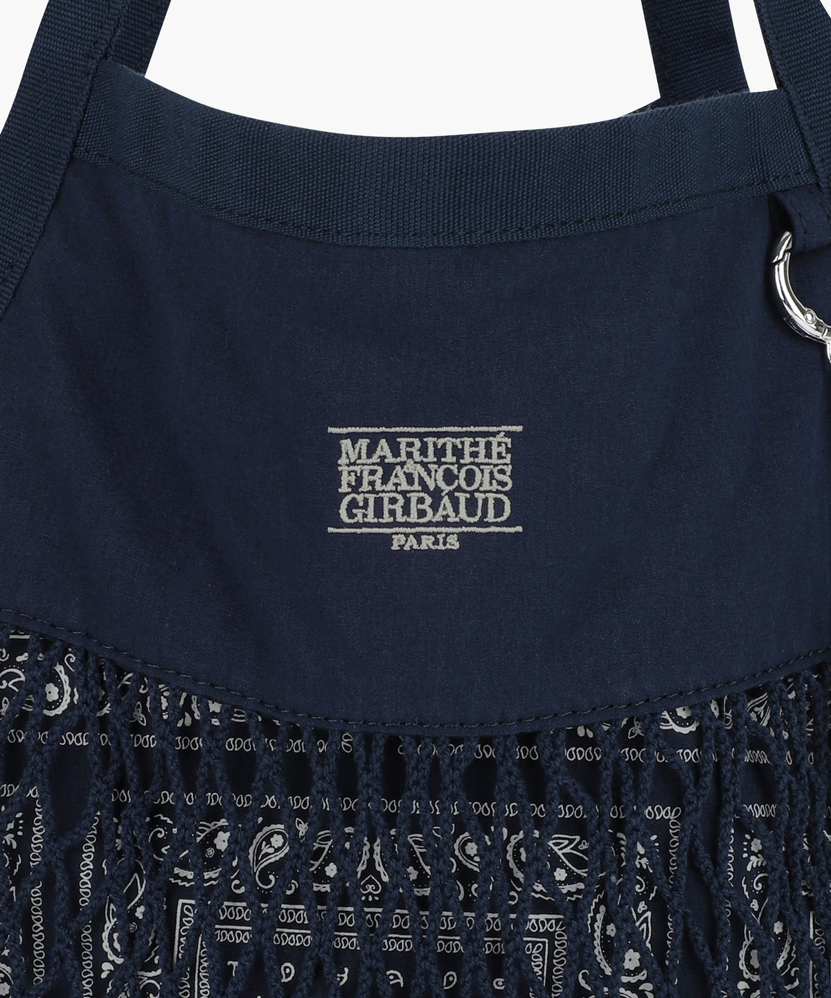 Marithe & Francois Girbaud - Bandana Net Bag (Navy) product image 3 | TRAB K-Fashion Australia