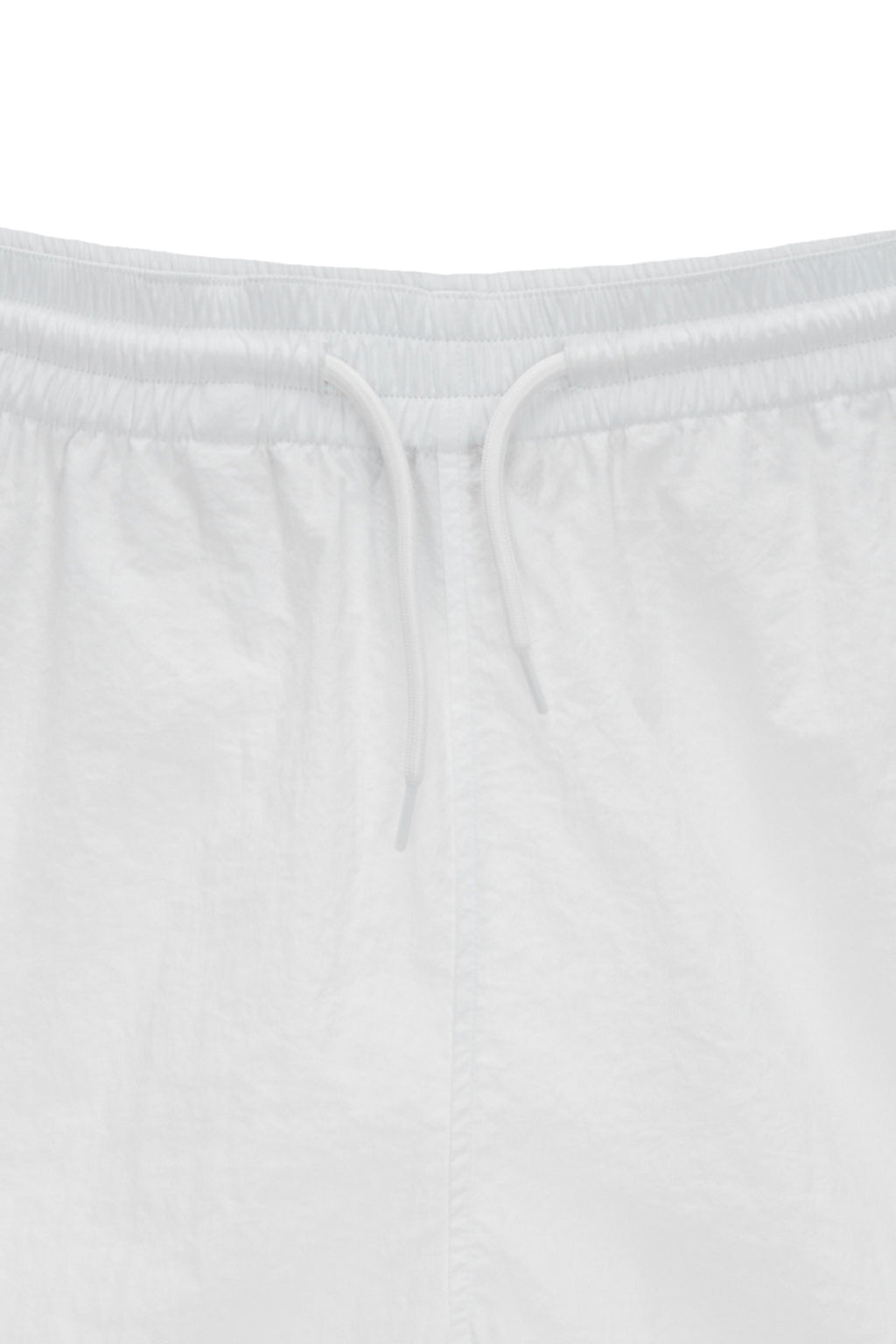 Matin Kim - Side Point Nylon Half Shorts (White) product image 3 | TRAB K-Fashion Australia