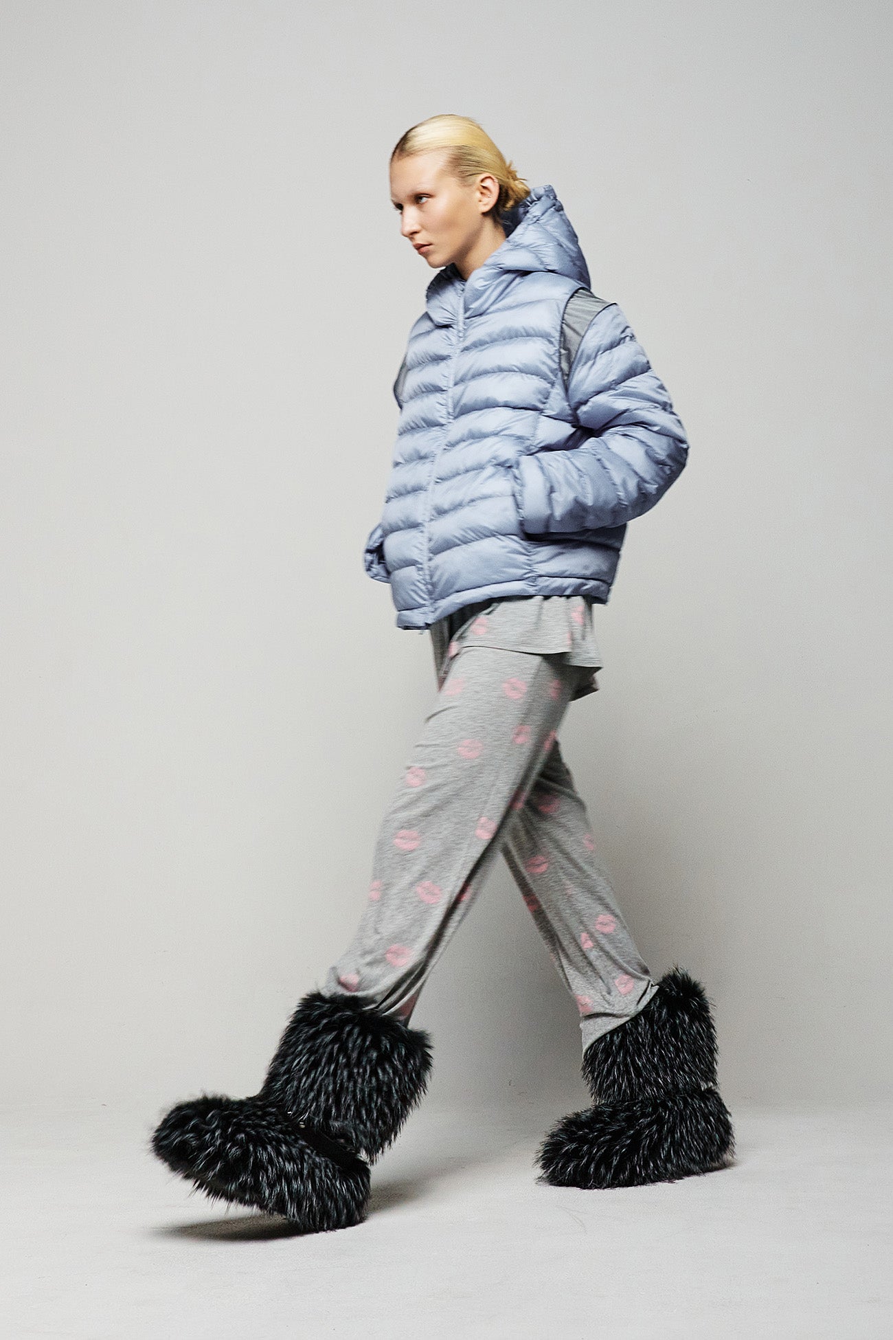 Deinet - Point Wellon Hooded Jacket (Sky Blue) product image 5 | TRAB K-Fashion Australia