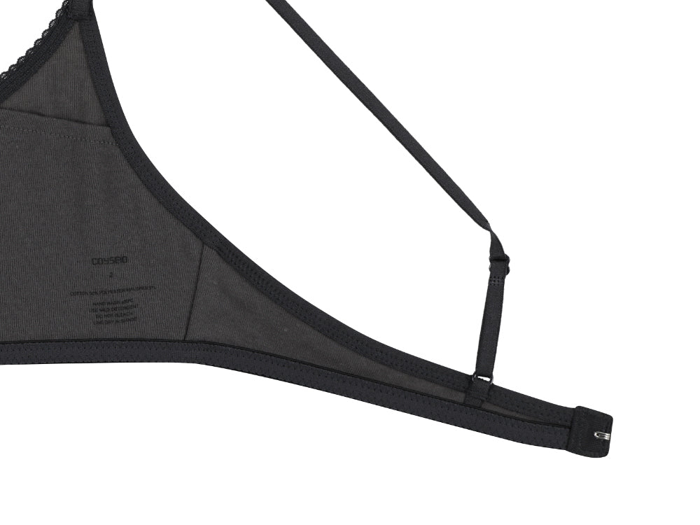 Coyseio - Star Soft Bralette (Charcoal) product image 7 | TRAB K-Fashion Australia