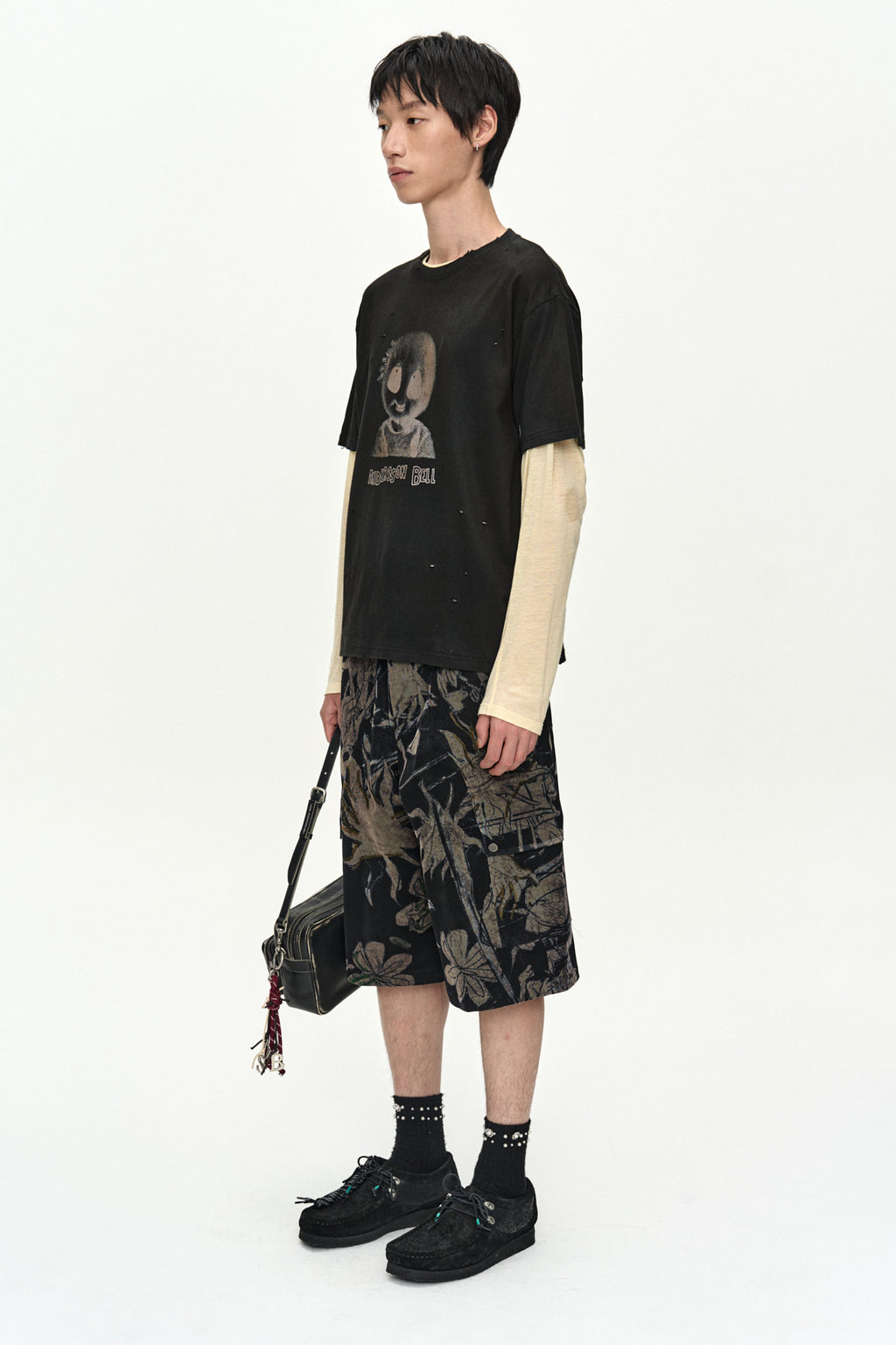 Andersson Bell - Initial Vine Keychain (Wine/Yellow) product image 5 | TRAB K-Fashion Australia