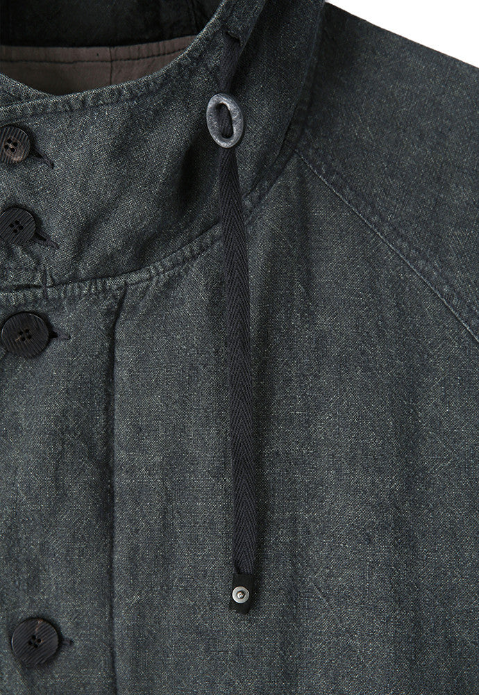 Art if acts - Linen Military Parka (Black) product image 12 | TRAB K-Fashion Australia