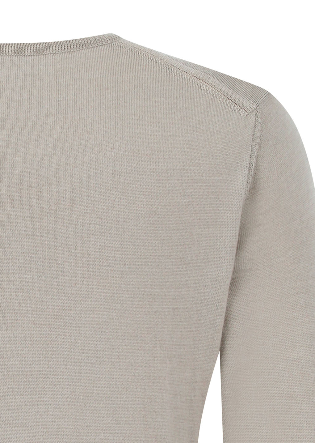 Amomento - Wool V-neck Knit (Light Khaki) product image 10 | TRAB K-Fashion Australia