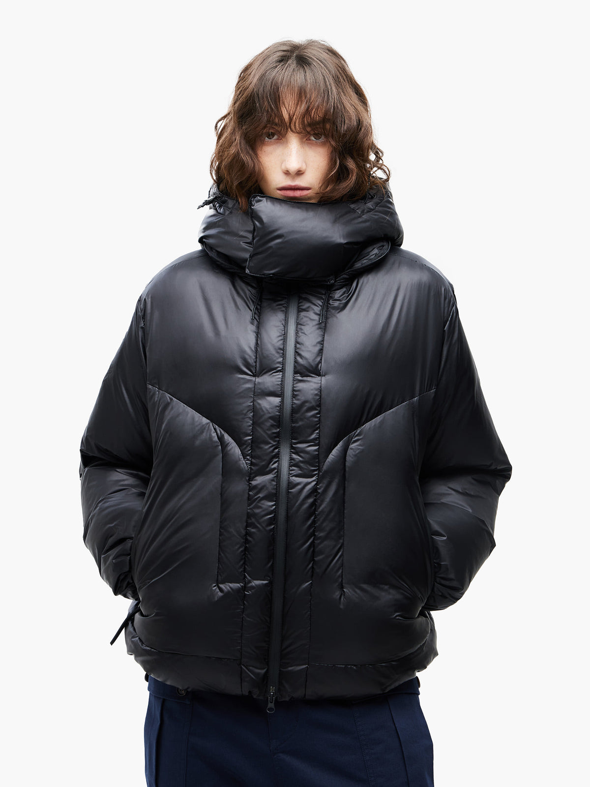 Jiyong Kim - Heavy Down Jacket (Black) product image 5 | TRAB K-Fashion Australia