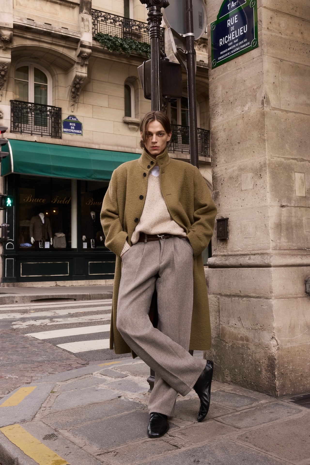 STU - High Neck Alpaca Mac Coat In (Camel) product image 12 | TRAB K-Fashion Australia