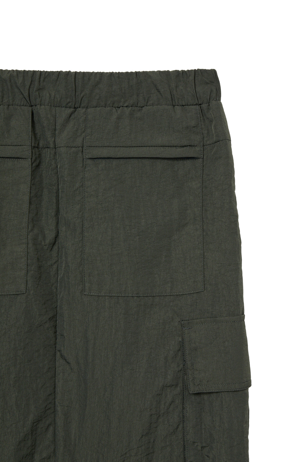Deinet - Nylon Utility Cargo Skirt (Khaki) product image 5 | TRAB K-Fashion Australia