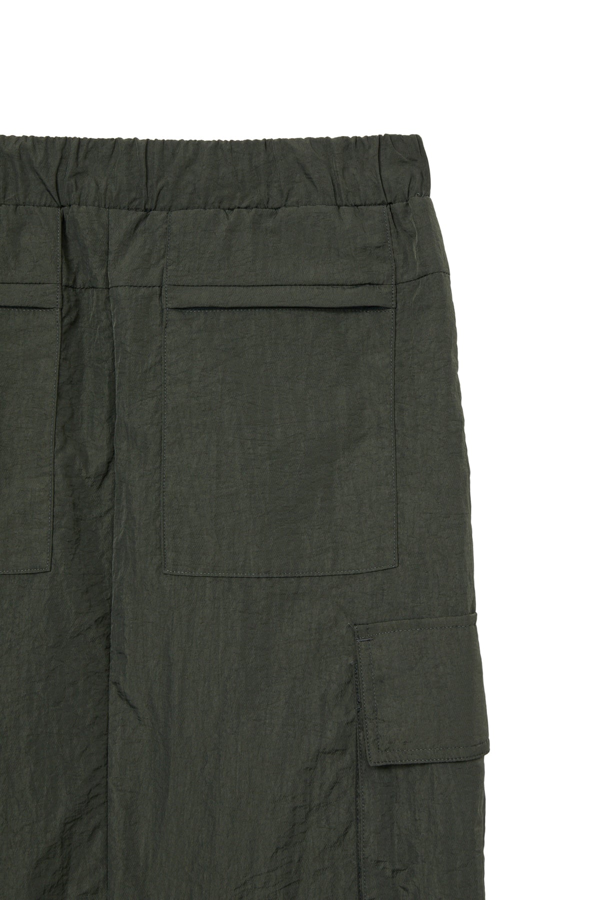 Deinet - Nylon Utility Cargo Skirt (Khaki) product image 5 | TRAB K-Fashion Australia