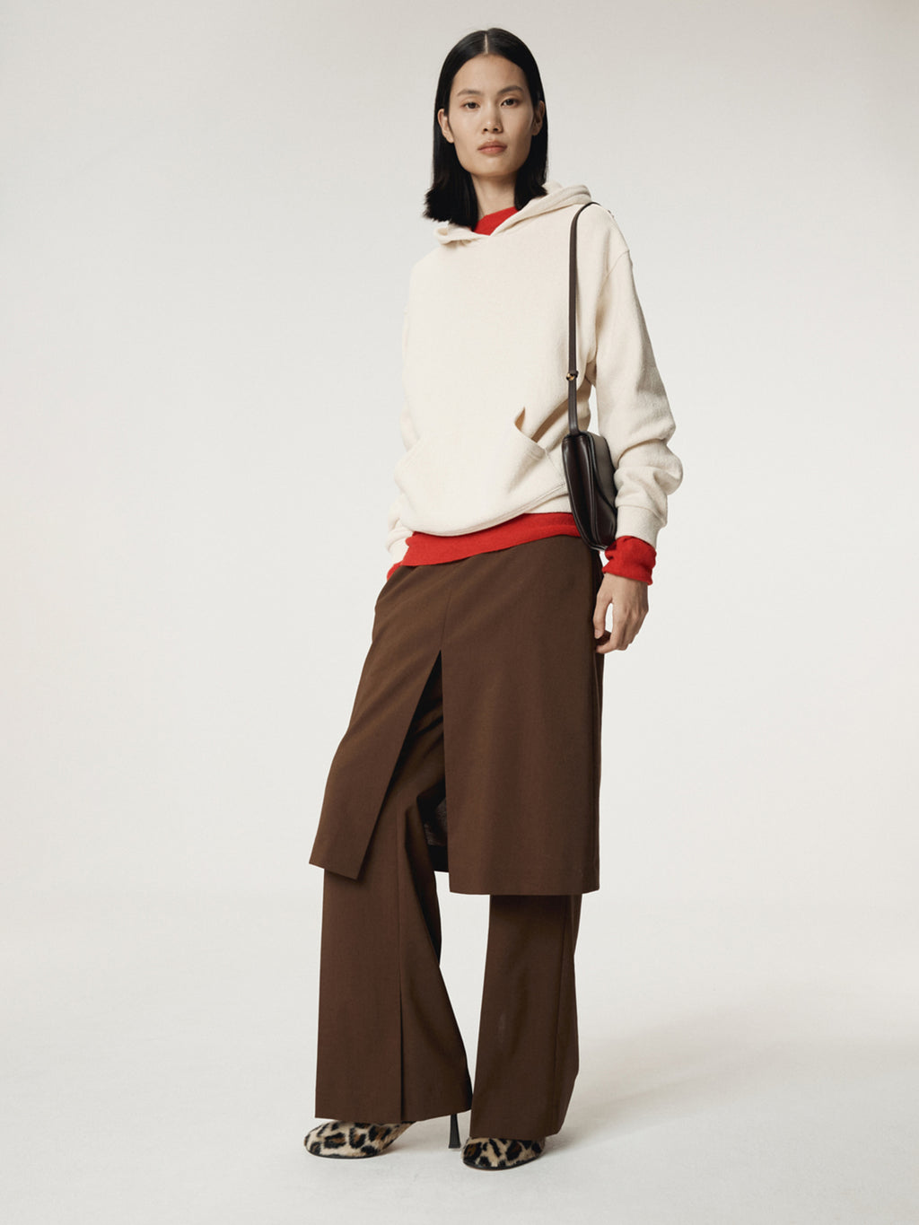 Recto - Rc Layered Skirt Pants (Tobacco) product image 7 | TRAB K-Fashion Australia