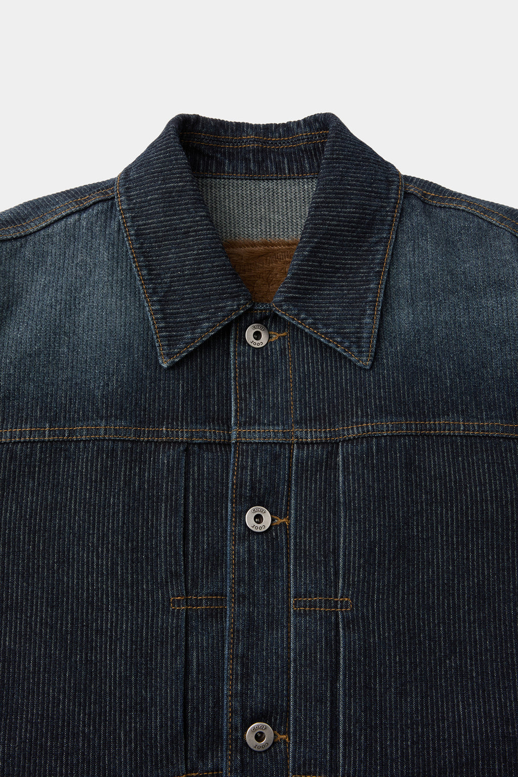 Coor - Type 2 Twill Washed Trucker Jacket (Washed Indigo) product image 5 | TRAB K-Fashion Australia