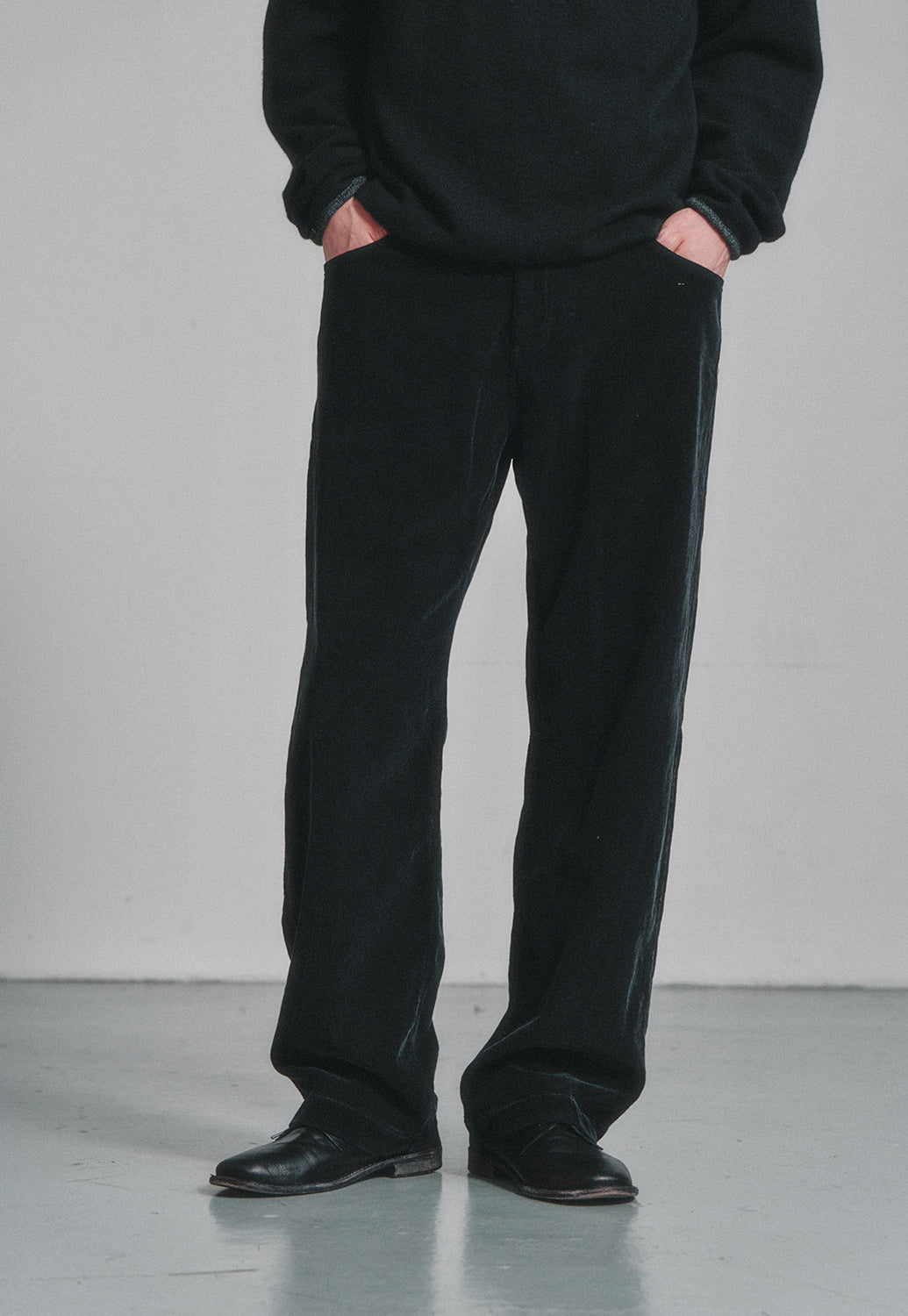 Art if acts - Garment Dyed Corduroy 5P Pants (Black) product image 4 | TRAB K-Fashion Australia