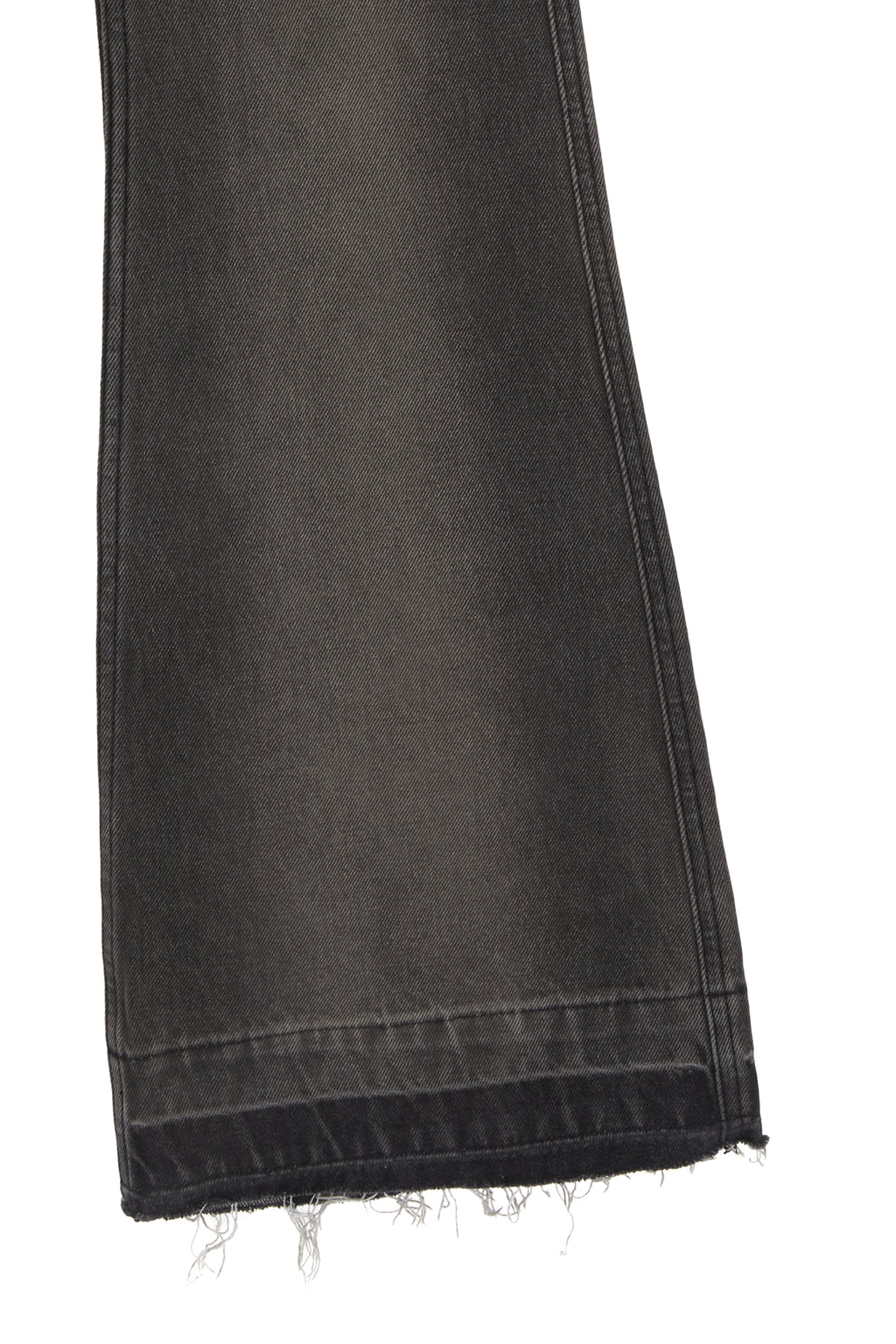 Matin Kim - Back Pocket Point Washed Boots Cut Denim Pants (Grey) product image 4 | TRAB K-Fashion Australia