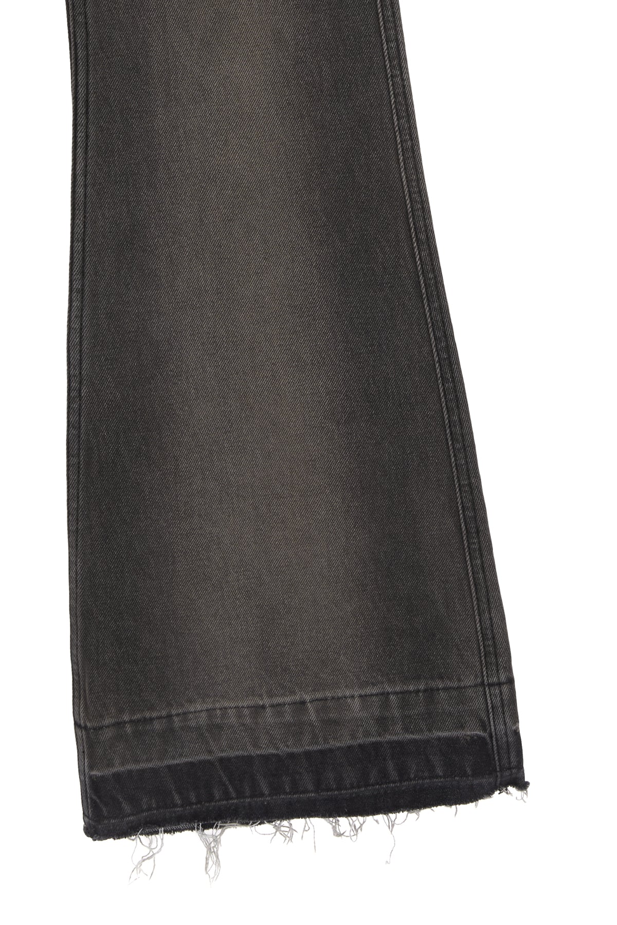 Matin Kim - Back Pocket Point Washed Boots Cut Denim Pants (Grey) product image 4 | TRAB K-Fashion Australia