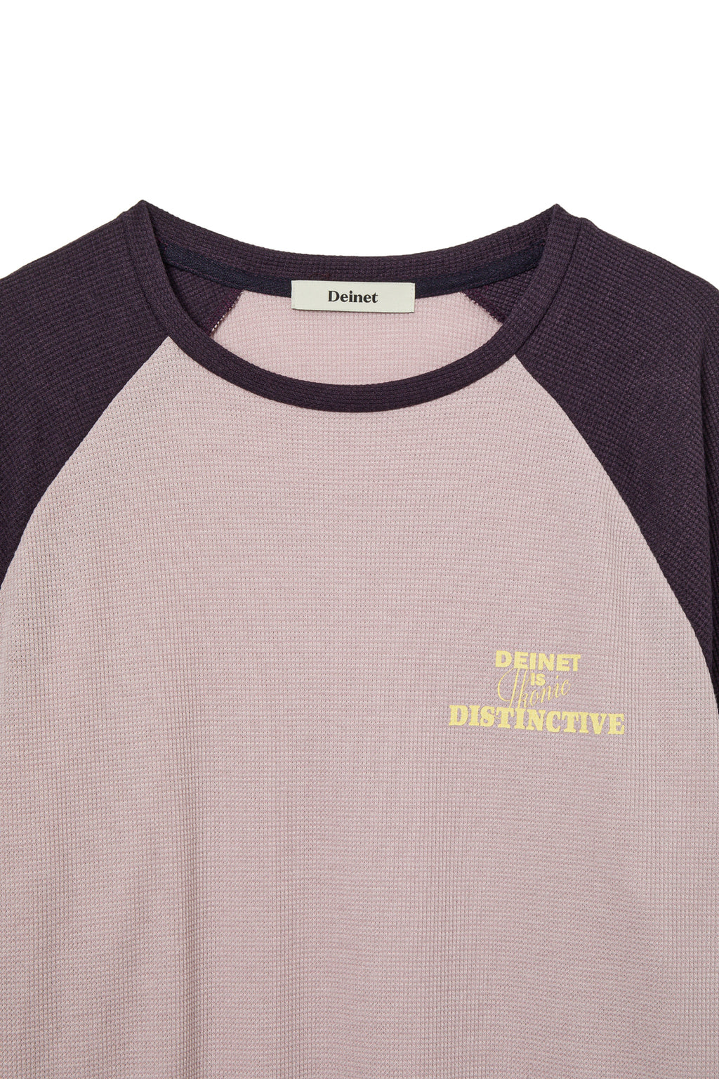 Deinet - Waffle Raglan Long Sleeve (Pink) product image 3 | TRAB K-Fashion Australia