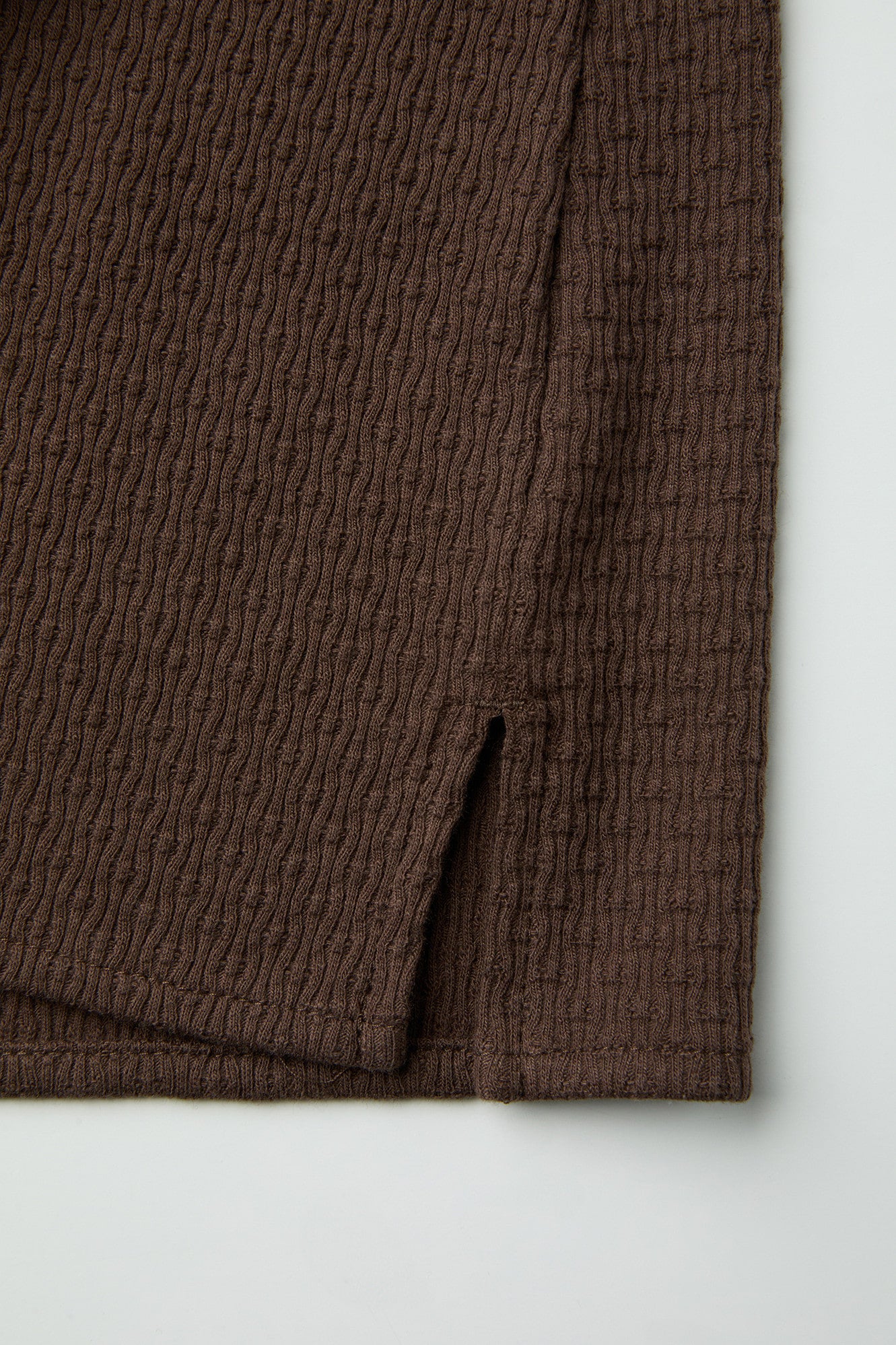 Coor - Textured Mini Dress (Brown) product image 6 | TRAB K-Fashion Australia
