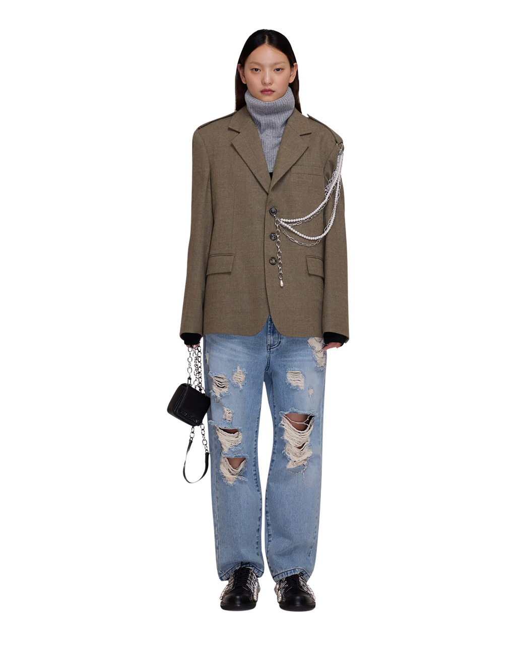 Kimhe Kim - Petit Point Bag (Black) product image 7 | TRAB K-Fashion Australia
