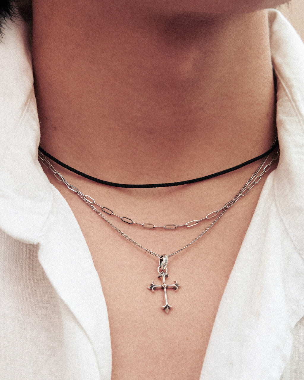Numbering - Paper Clip Chain Necklace #5881 product image 1 | TRAB K-Fashion Australia