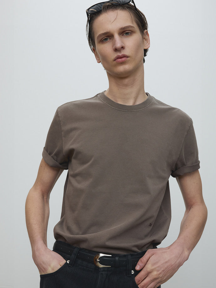 Tonywack - Signature Garment Dyed T-Shirt (Cedar Brown) product image 5 | TRAB K-Fashion Australia