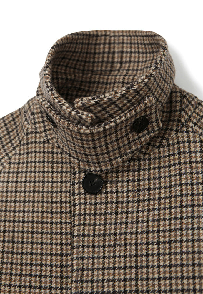 Art if acts - Balmacaan Coat (Check) product image 9 | TRAB K-Fashion Australia