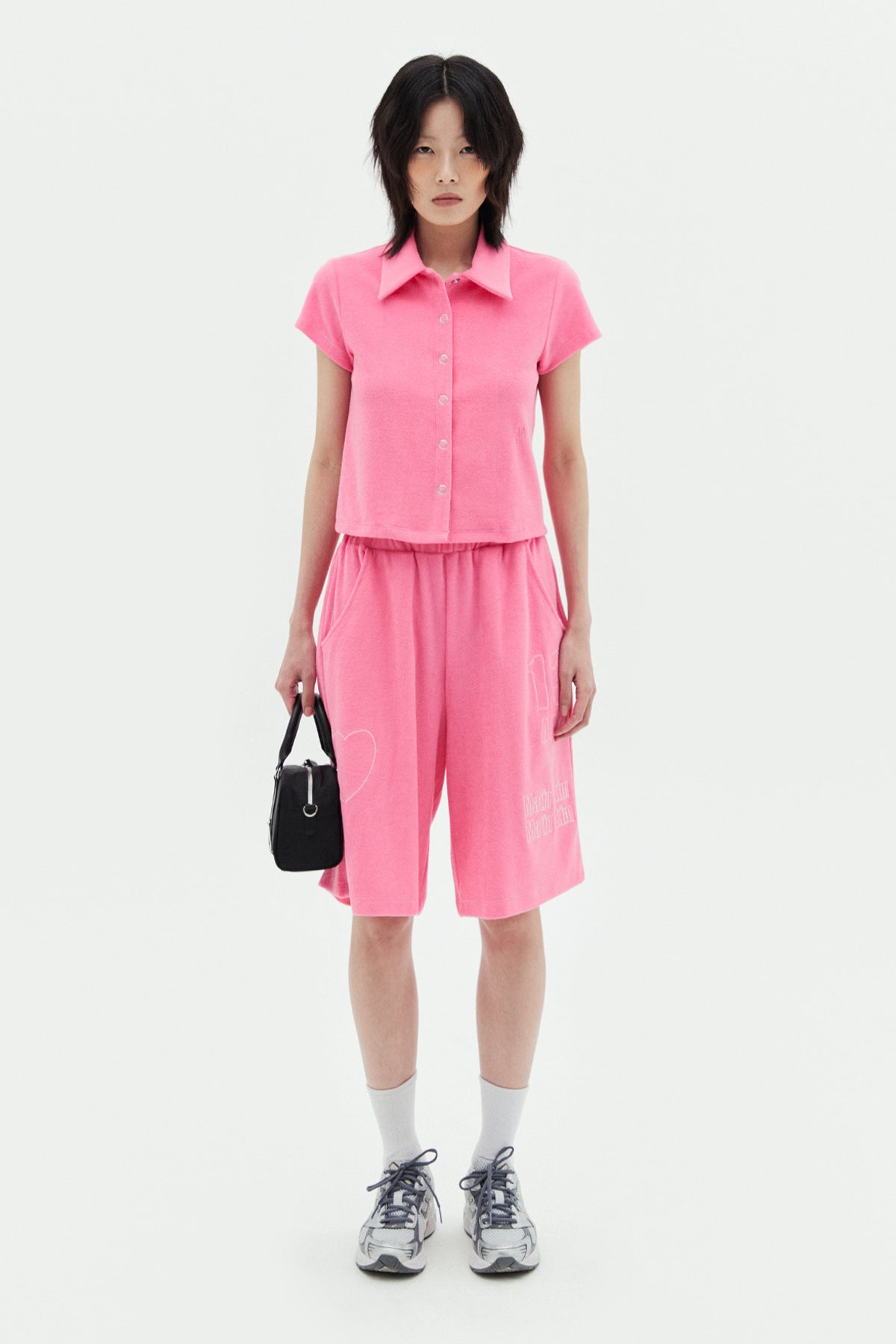 Matin Kim - Baby Sporty Tote Bag (Black) product image 4 | TRAB K-Fashion Australia