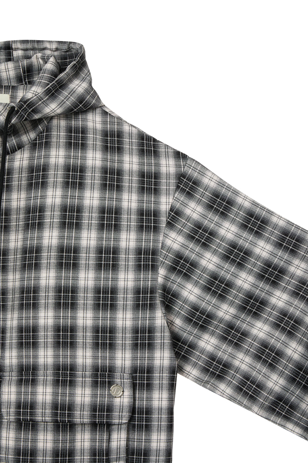 Deinet - Check Bomber Jacket (Black) product image 7 | TRAB K-Fashion Australia