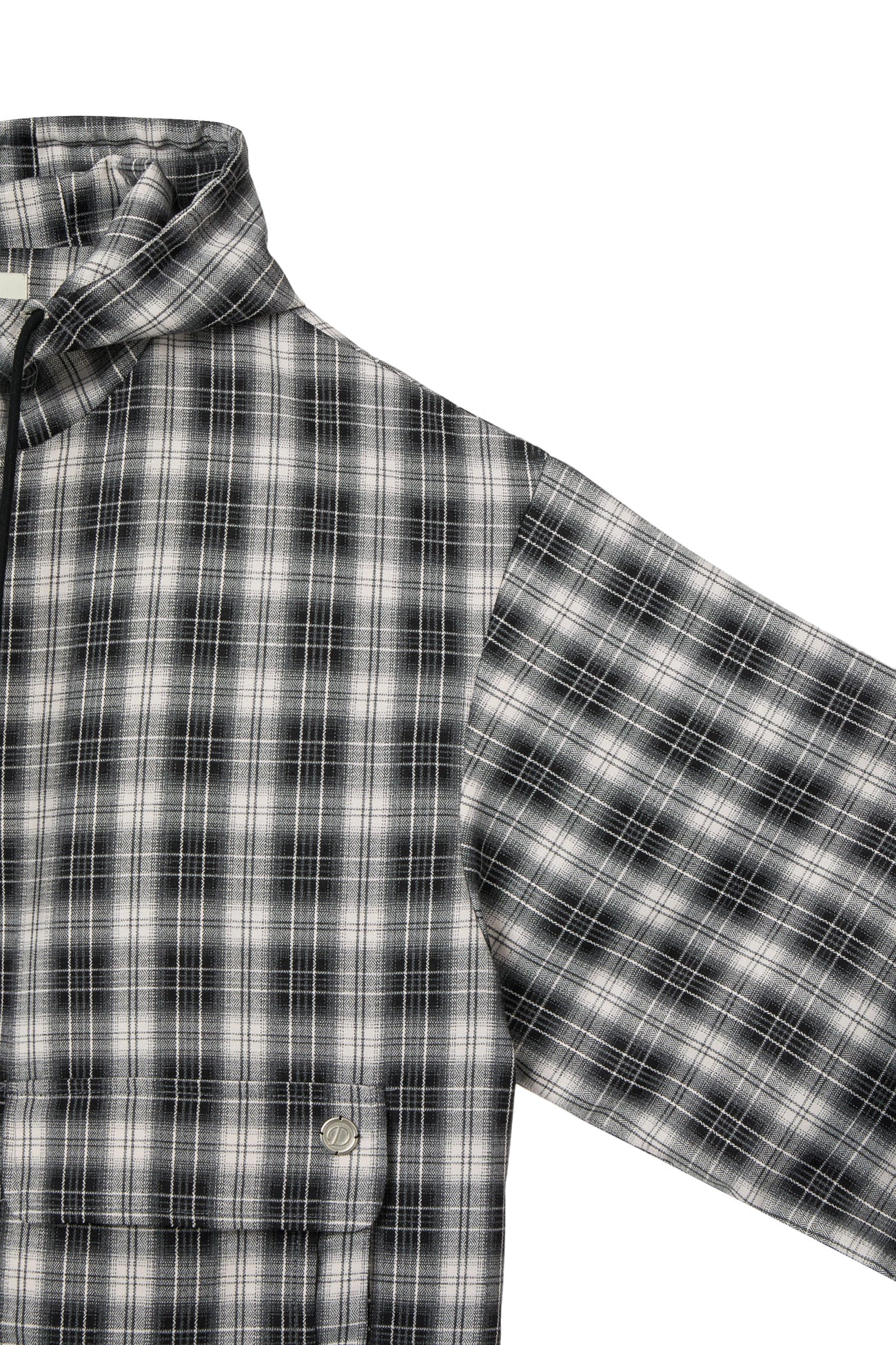 Deinet - Check Bomber Jacket (Black) product image 7 | TRAB K-Fashion Australia