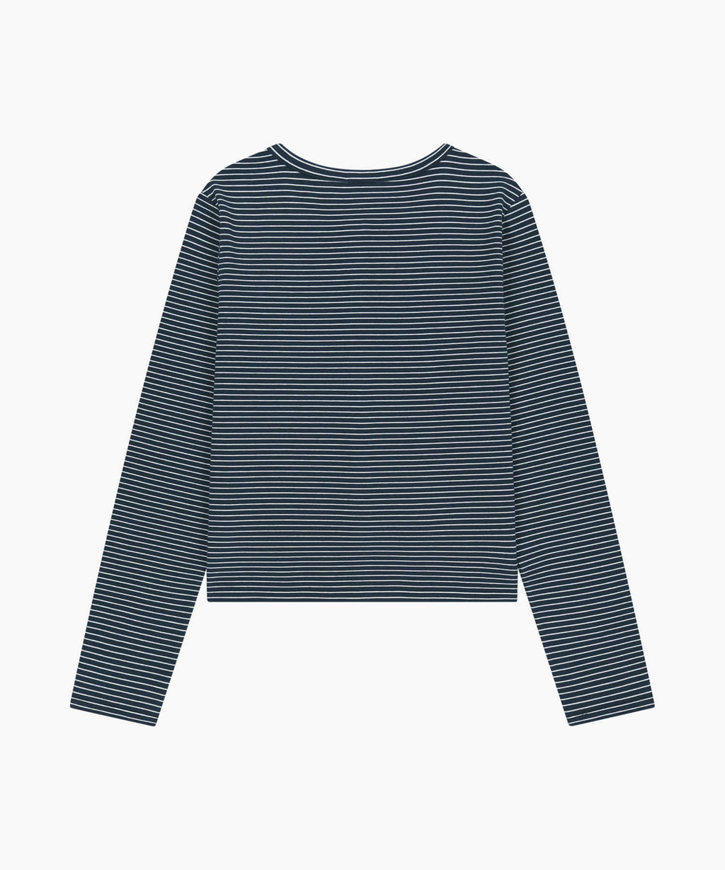 Marithe & Francois Girbaud - Basic Cotton Cardigan (Navy Stripe) product image 6 | TRAB K-Fashion Australia