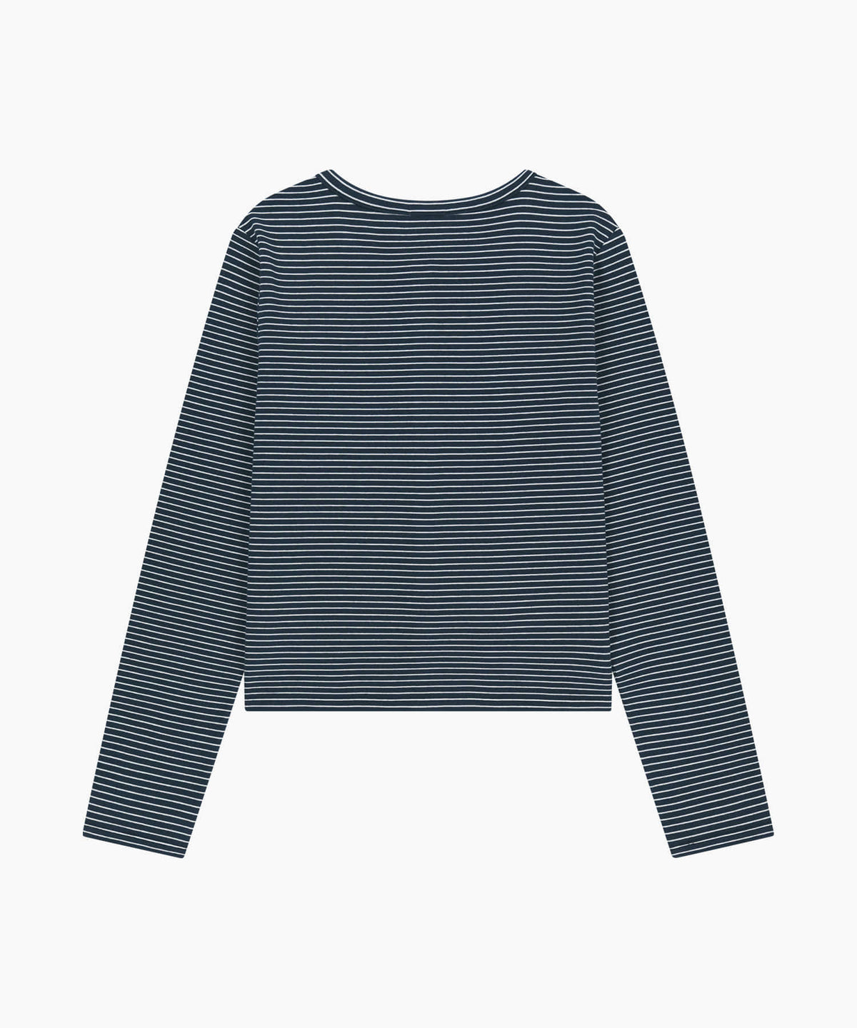 Marithe & Francois Girbaud - Basic Cotton Cardigan (Navy Stripe) product image 6 | TRAB K-Fashion Australia