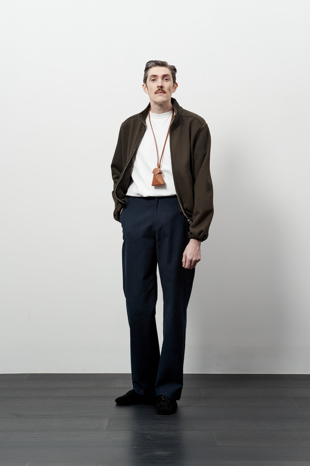 Stu - French Terry Jacket (Brown) product image 5 | TRAB K-Fashion Australia