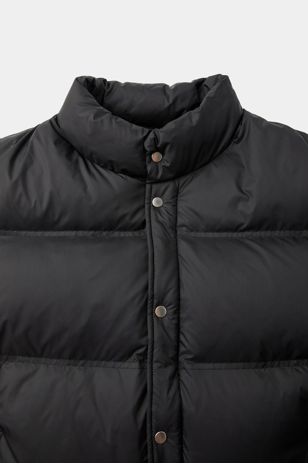 Coor - Double Stitch Snap Button Down Puffer (Black) product image 5 | TRAB K-Fashion Australia