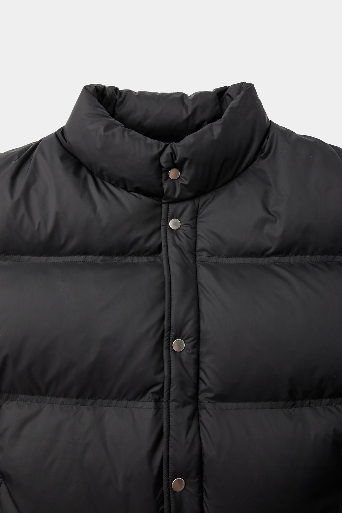 Coor - Double Stitch Snap Button Down Puffer (Black) product image 5 | TRAB K-Fashion Australia