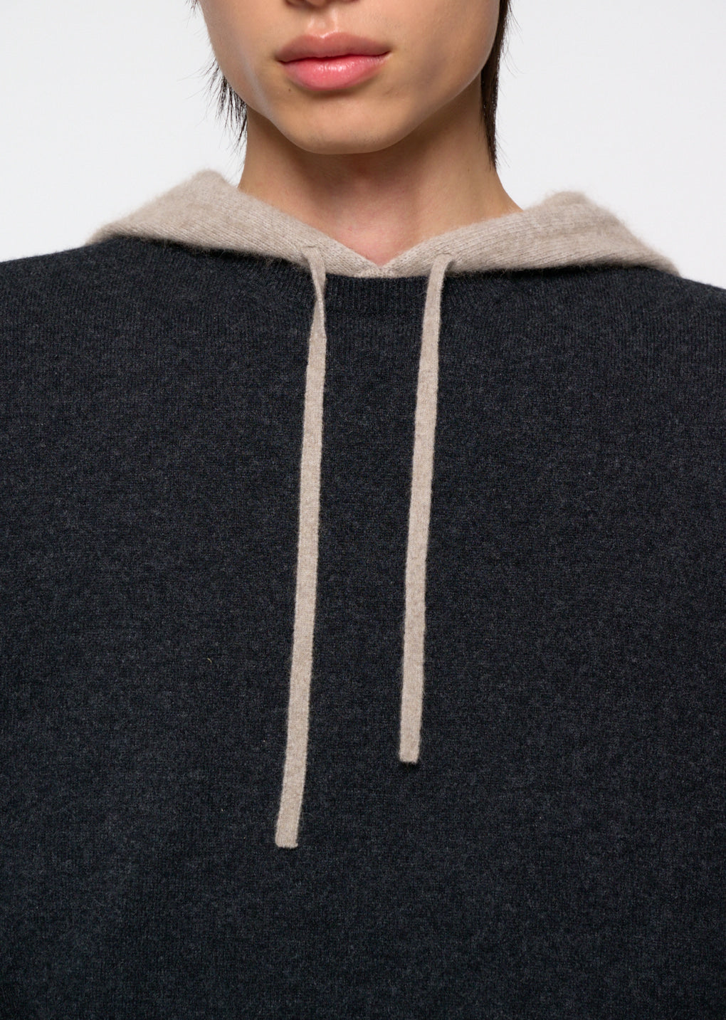 Amomento - Cashmere Easy Half Sleeve Knit (Charcoal) product image 6 | TRAB K-Fashion Australia
