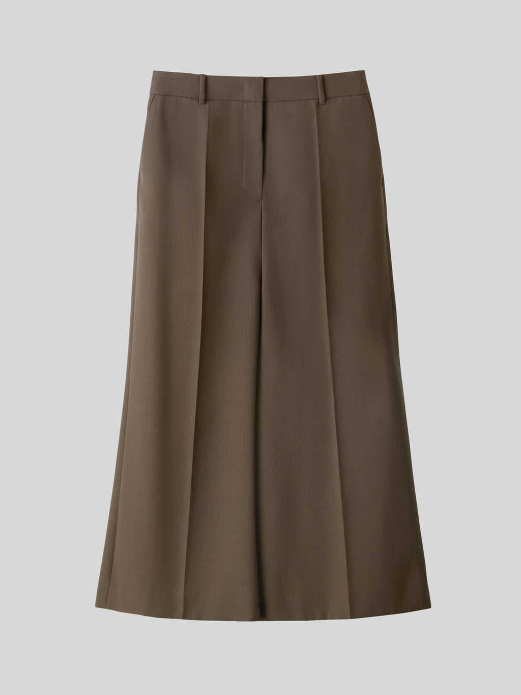 Recto - Sintra Slit Skirt Pants (Dark Khaki) product image 10 | TRAB K-Fashion Australia