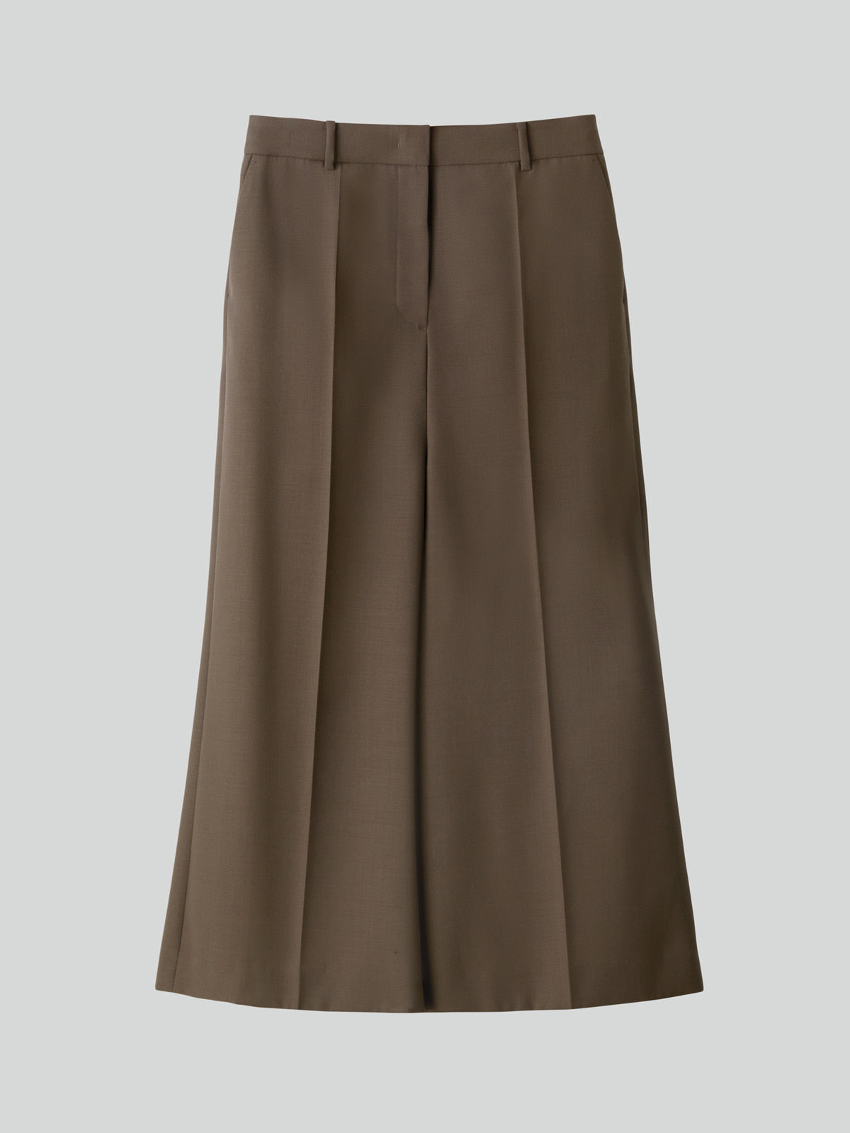Recto - Sintra Slit Skirt Pants (Dark Khaki) product image 10 | TRAB K-Fashion Australia