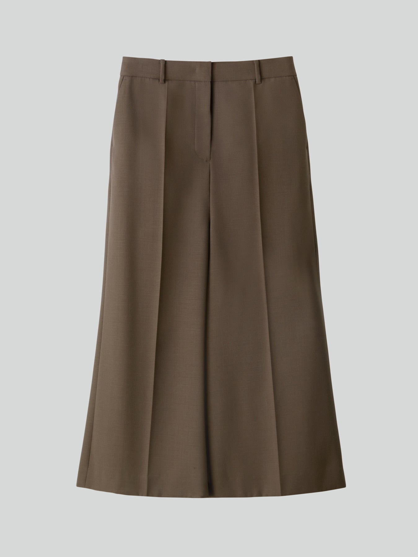 Recto - Sintra Slit Skirt Pants (Dark Khaki) product image 10 | TRAB K-Fashion Australia