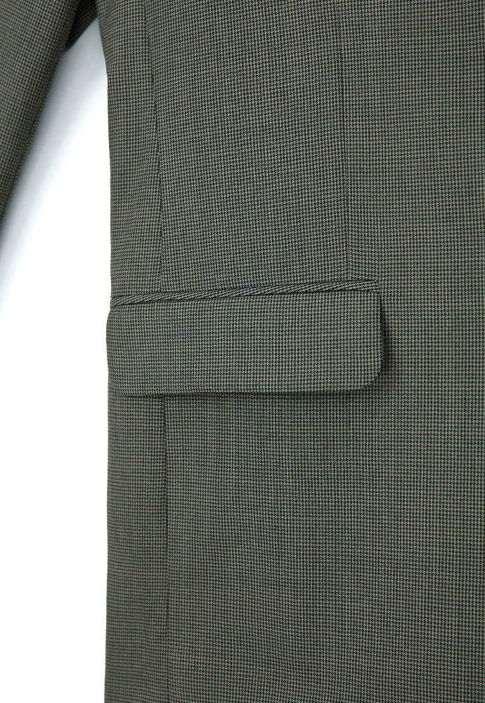 Tonywack - # Signature 2-Button Blazer (Olive-Beige Check) product image 7 | TRAB K-Fashion Australia