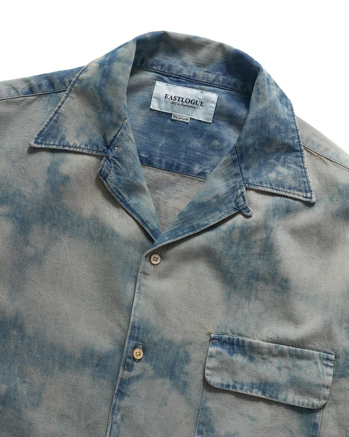 Eastlogue - Holiday Half Shirts (Tie Dye Denim) product image 3 | TRAB K-Fashion Australia