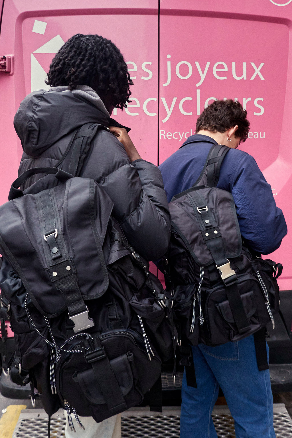 Andersson Bell - Unisex Technical Small Berlin Backpack (Black) product image 10 | TRAB K-Fashion Australia