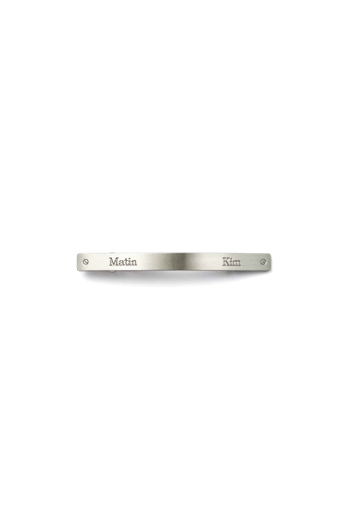 Matin Kim - Matin Signature Slim Hair Clip (Dark Silver) product image 4 | TRAB K-Fashion Australia