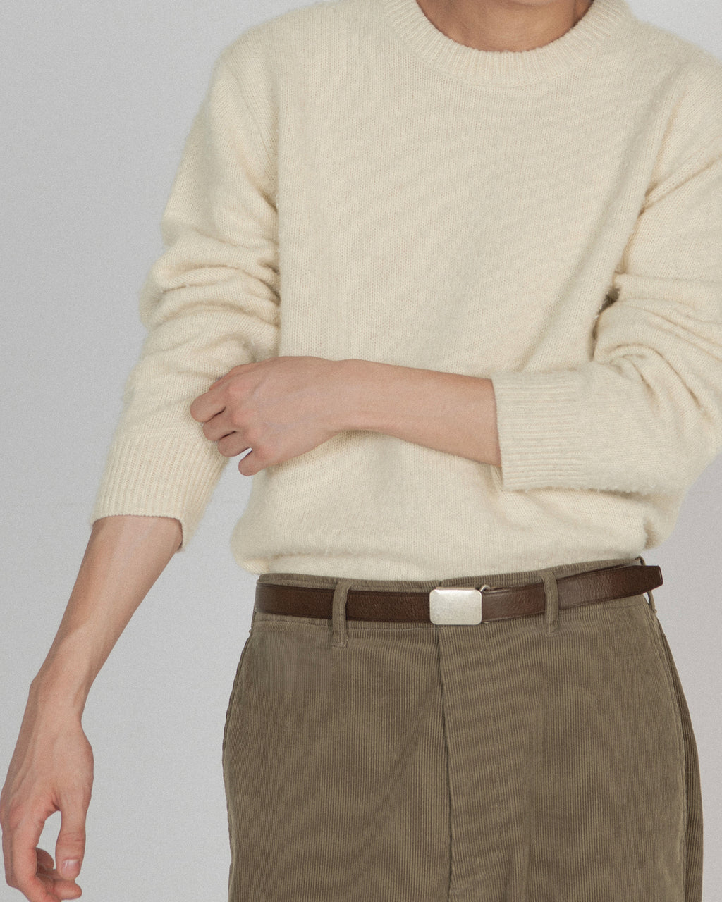 Brownyard - Brushed Sweater (Ivory) product image 2 | TRAB K-Fashion Australia