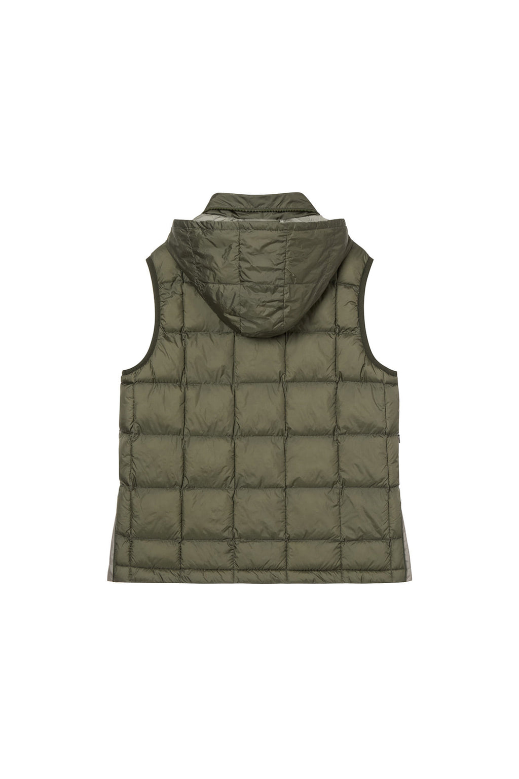 Deinet - Point Wellon Hood Vest (Khaki) product image 2 | TRAB K-Fashion Australia