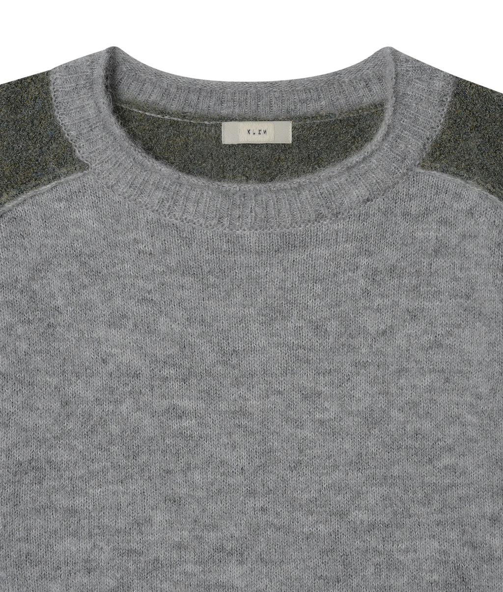 XLIM - Ep.6 Women 01 Knit (Gray/Khaki) product image 4 | TRAB K-Fashion Australia