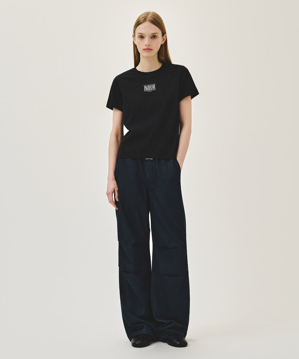 Marithe & Francois Girbaud - Small Classic Logo Tee (Black) product image 5 | TRAB K-Fashion Australia