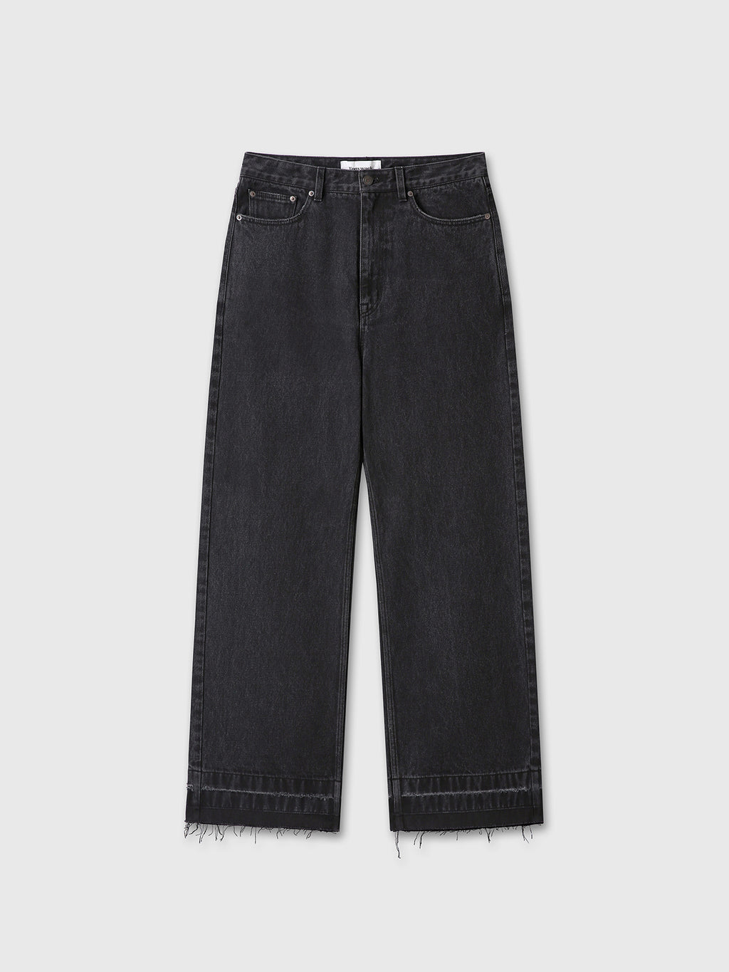Tonywack - Wide-Leg Denim Jeans (Faded Black) product image 7 | TRAB K-Fashion Australia