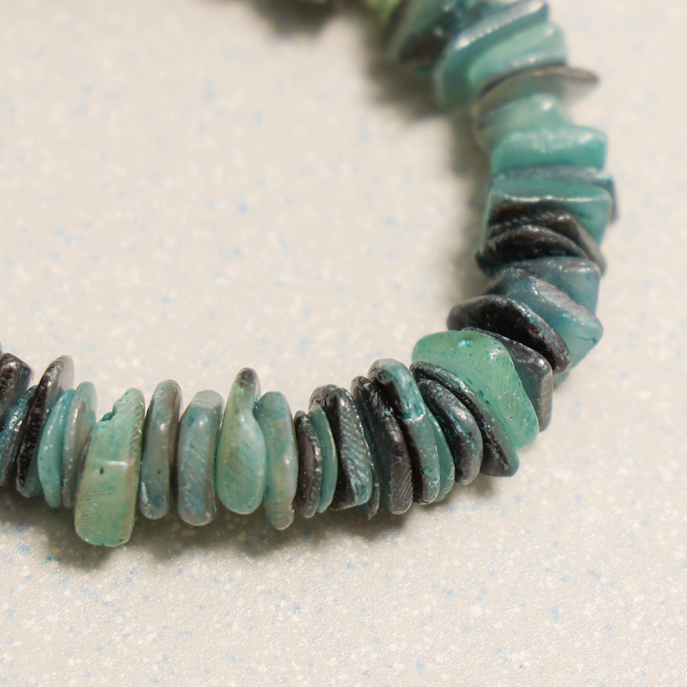 Towtow Archive - Luna Shell Necklace Turquoise (OC) product image 2 | TRAB K-Fashion Australia