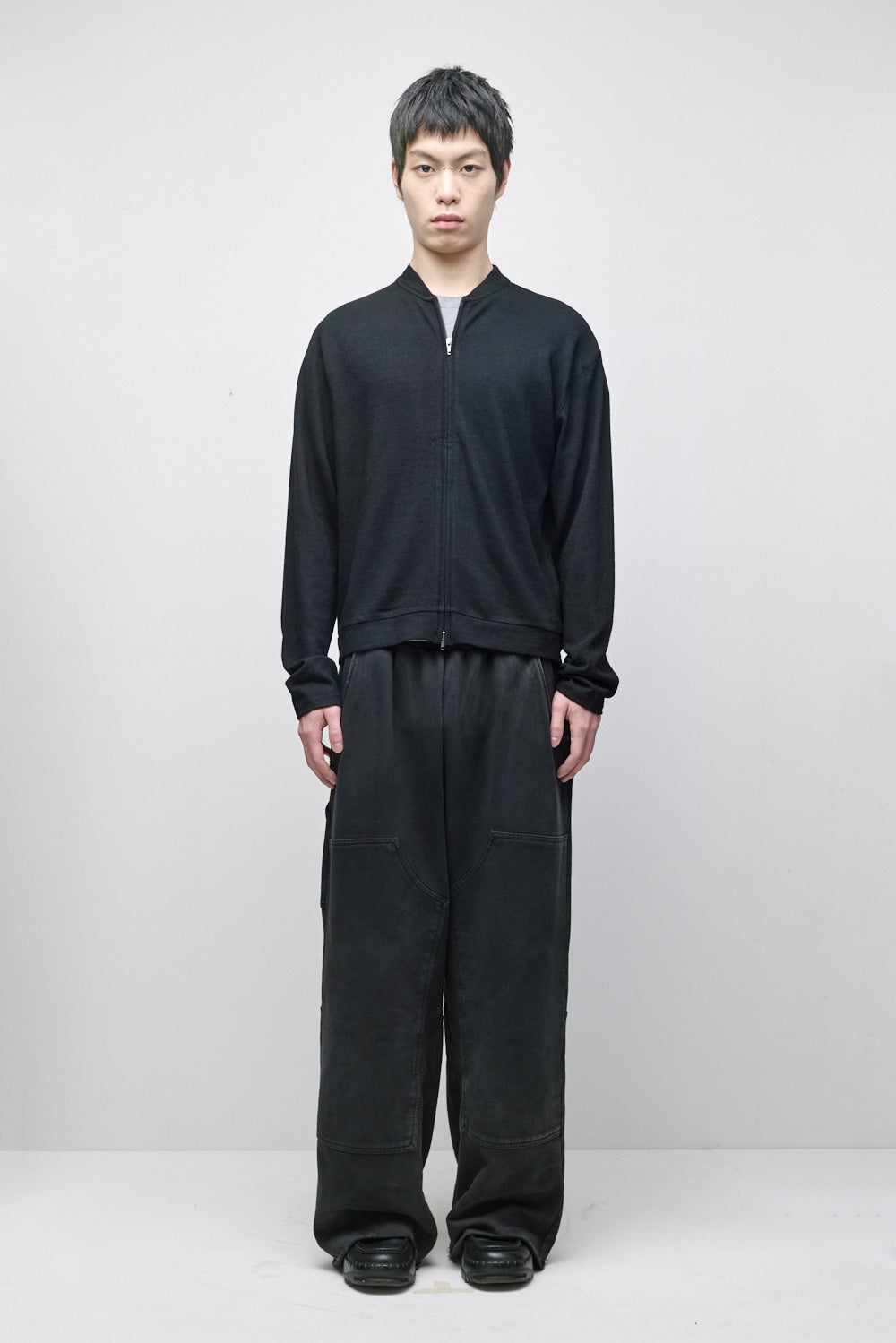 Hatchingroom - Double Knee Sweat Pants (Black) product image 11 | TRAB K-Fashion Australia