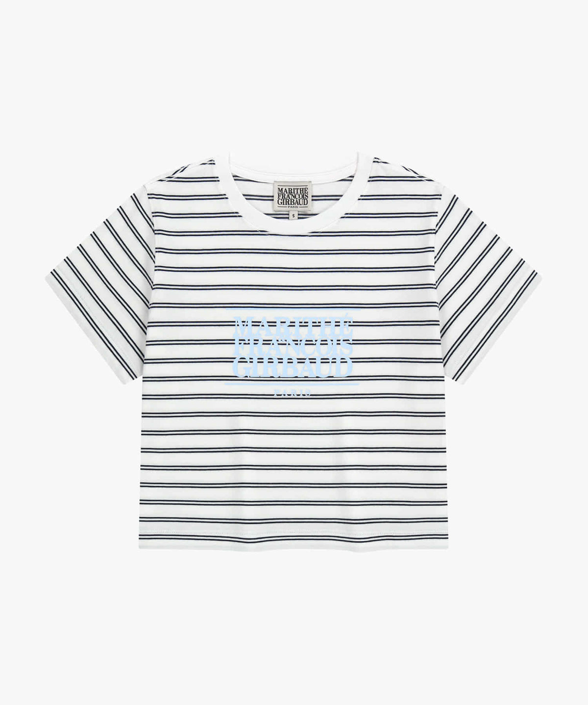 Marithe & Francois Girbaud - Classic Logo Crop Tee (Dark Navy) product image 6 | TRAB K-Fashion Australia