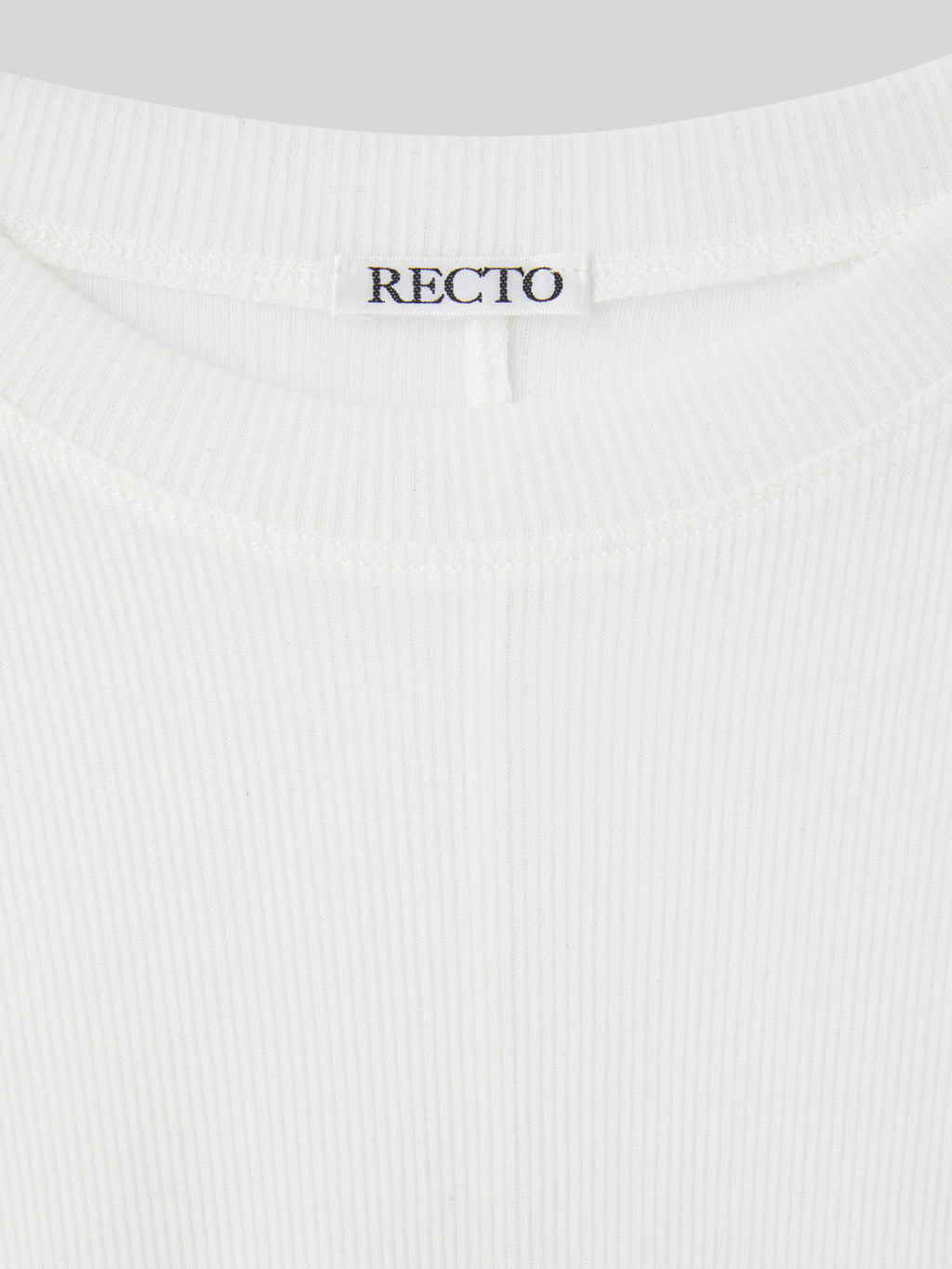 Recto - Sheer Jersey Long Sleeve Top (Off White) product image 7 | TRAB K-Fashion Australia