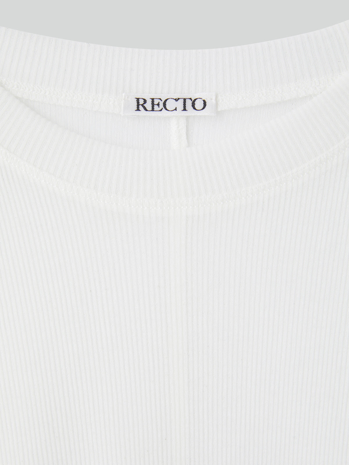 Recto - Sheer Jersey Long Sleeve Top (Off White) product image 7 | TRAB K-Fashion Australia