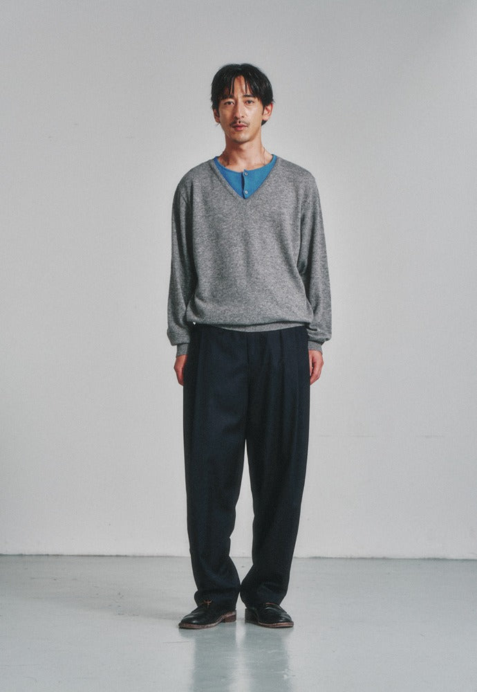 Art if acts - Union Henley (Grey/Blue) product image 1 | TRAB K-Fashion Australia